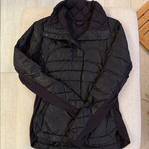 Lululemon Women's Black Down Quilted Pullover